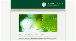 Desktop Screenshot of novafunds.biz